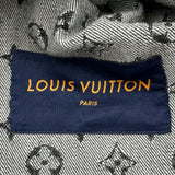 ルイ・ヴィトン LOUIS VUITTON ×NIGO クレイジーワークウェアデニムジャケット HMA20E ブラック デニム メンズ デニムジャケット