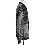 ルイ・ヴィトン LOUIS VUITTON ×NIGO クレイジーワークウェアデニムジャケット HMA20E ブラック デニム メンズ デニムジャケット