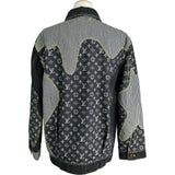 ルイ・ヴィトン LOUIS VUITTON ×NIGO クレイジーワークウェアデニムジャケット HMA20E ブラック デニム メンズ デニムジャケット