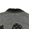 ルイ・ヴィトン LOUIS VUITTON ×NIGO クレイジーワークウェアデニムジャケット HMA20E ブラック デニム メンズ デニムジャケット