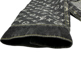 ルイ・ヴィトン LOUIS VUITTON ×NIGO クレイジーワークウェアデニムジャケット HMA20E ブラック デニム メンズ デニムジャケット