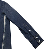 グッチ GUCCI サイドロゴ長袖デニムシャツ 807361 ブルー コットン レディース 長袖シャツ