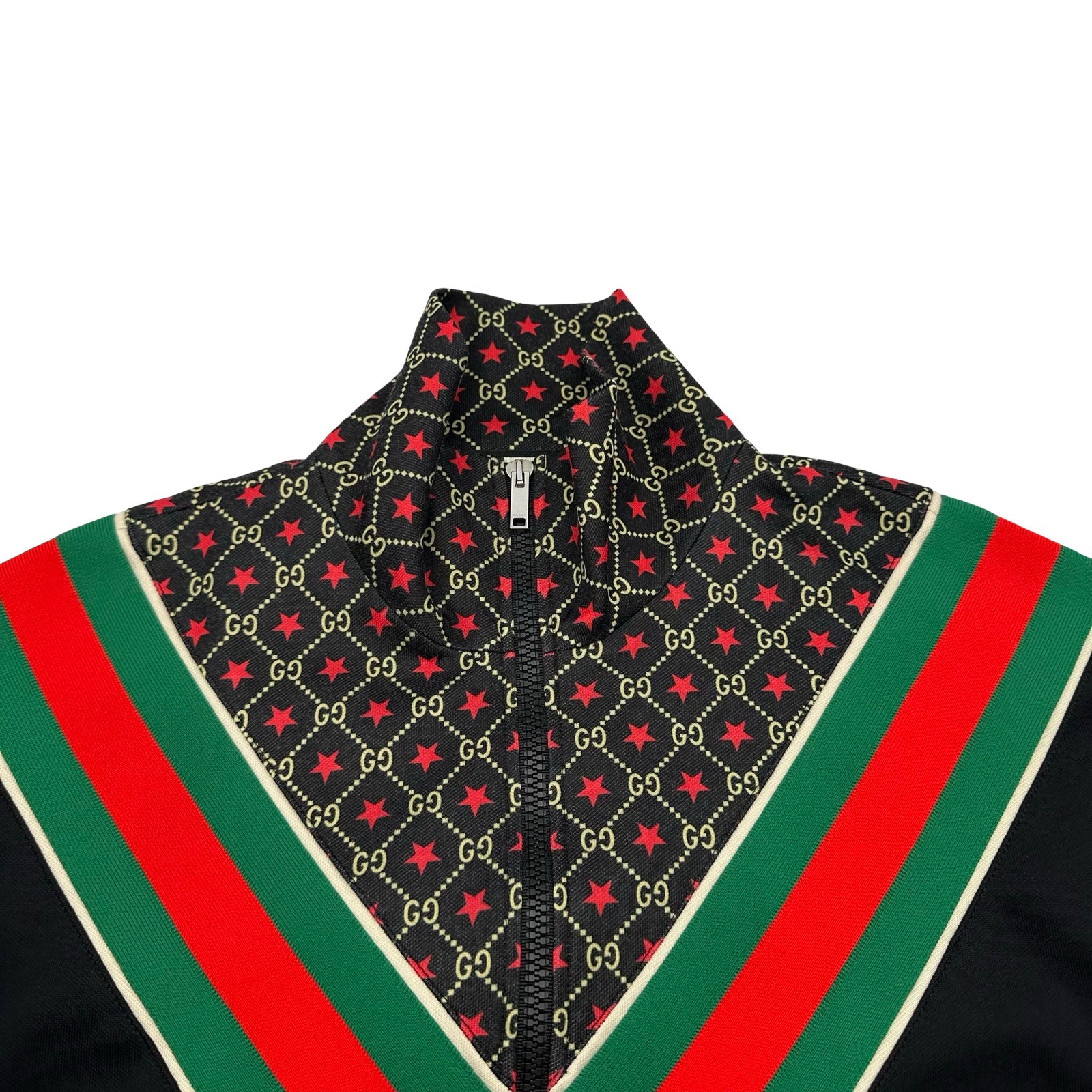 グッチ GUCCI GGスター総柄トラックジャケット 575734 ブラック