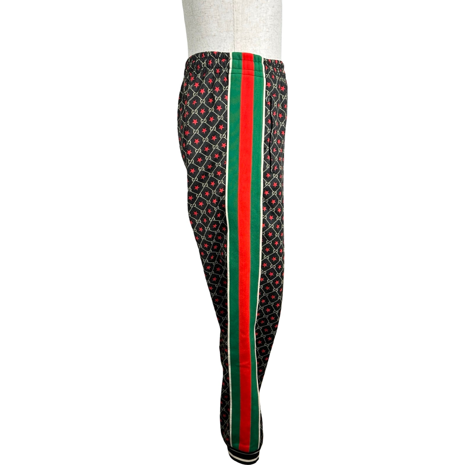 グッチ GUCCI GGスター総柄トラックパンツ 575735 マルチカラー