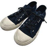 バレンシアガ BALENCIAGA PARIS LOW TOPローカットスニーカー 688754 ネイビー キャンバス メンズ スニーカー