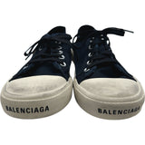 バレンシアガ BALENCIAGA PARIS LOW TOPローカットスニーカー 688754 ネイビー キャンバス メンズ スニーカー