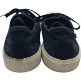 バレンシアガ BALENCIAGA PARIS LOW TOPローカットスニーカー 688754 ネイビー キャンバス メンズ スニーカー
