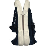 バレンシアガ BALENCIAGA PARIS LOW TOPローカットスニーカー 688754 ネイビー キャンバス メンズ スニーカー