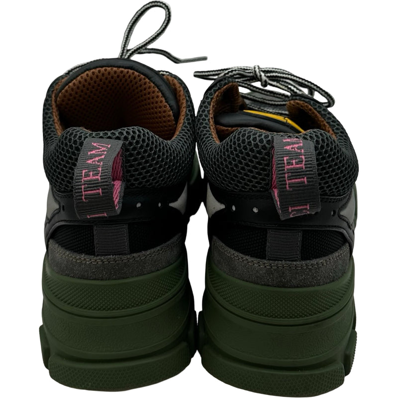 グッチ GUCCI フラッシュトレック ローカットスニーカー グリーン