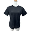 プラダ PRADA 半袖コットンTシャツ DNA976 ブラック コットン レディース 半袖Ｔシャツ
