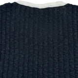 シャネル CHANEL ココマークボタンリブニットワンピース P72078 ブラック コットン レディース ワンピース