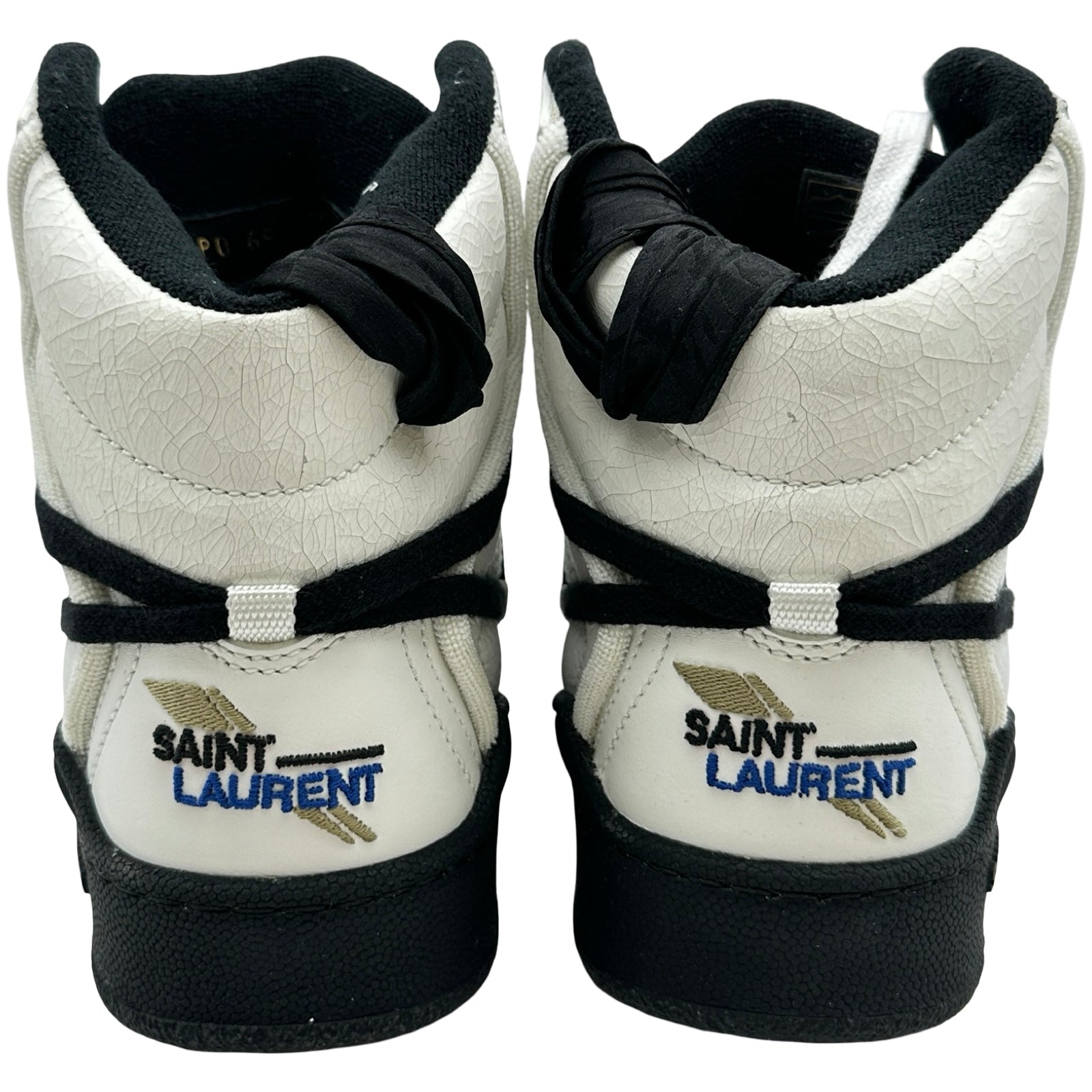 サンローラン SAINT LAURENT レースアップハイカットスニーカー 692317