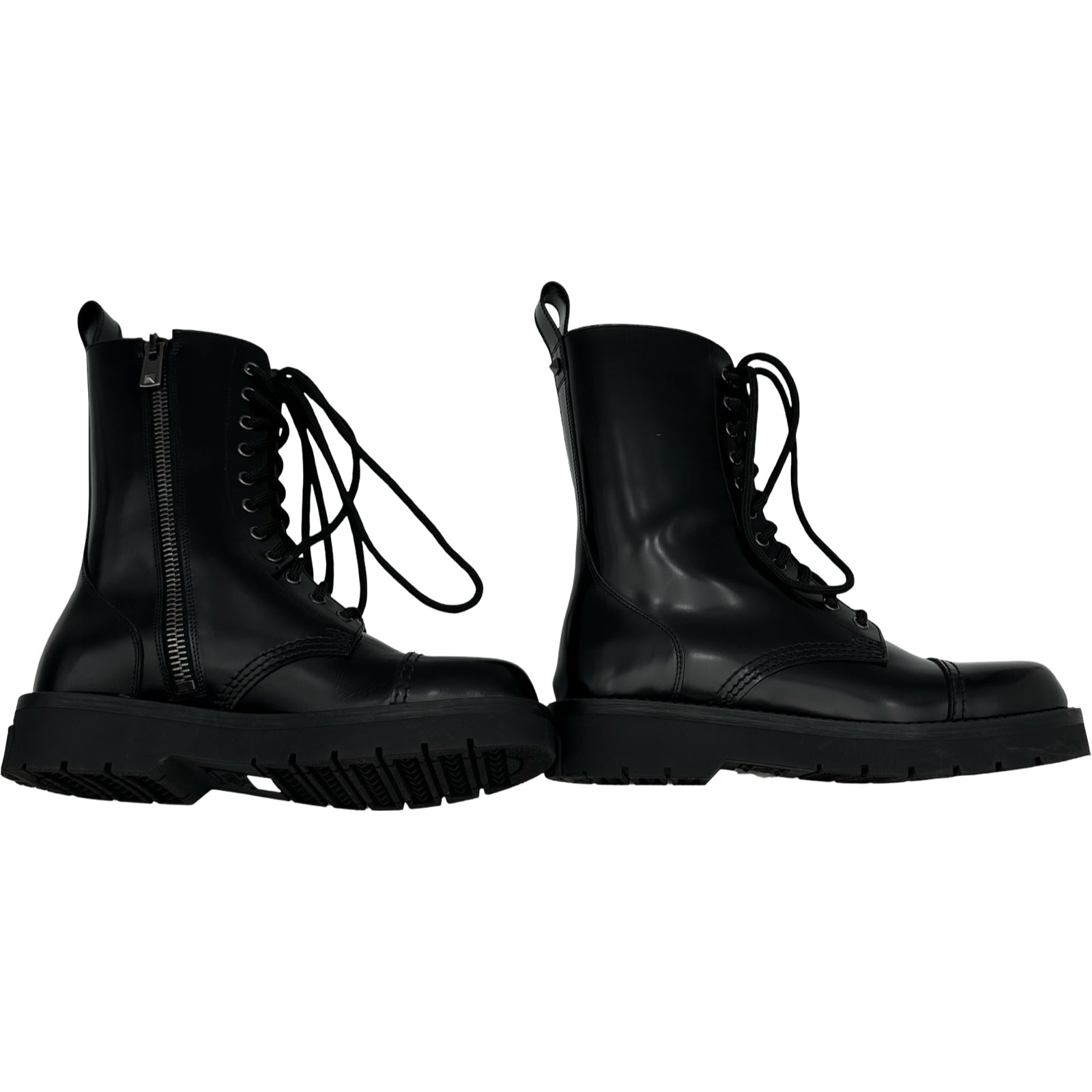RED VALENTINO レースアップブーツ ブラック RED VALENTINO レースアップブーツ ブラック ヴァレンティノ VALENTINO