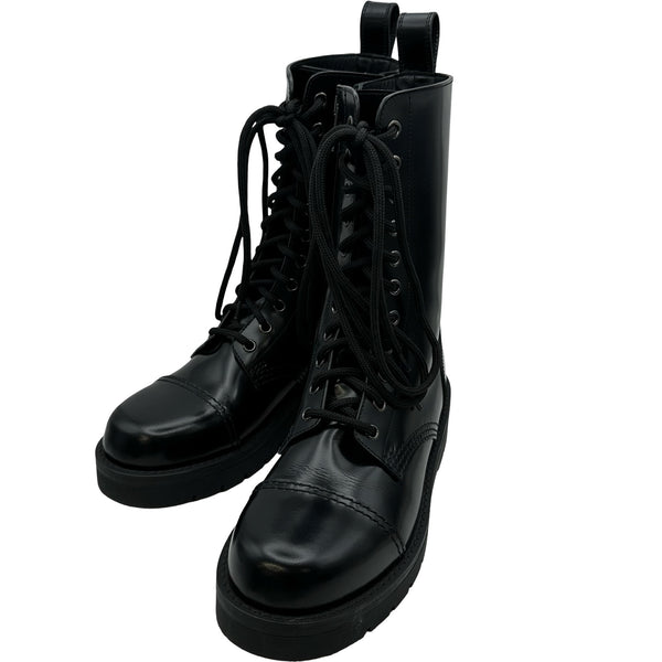ヴァレンティノ VALENTINO レースアップレザーブーツ 1Y2S0F97