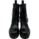 ヴァレンティノ VALENTINO レースアップレザーブーツ 1Y2S0F97 ブラック レザー レディース ブーツ