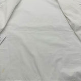プラダ PRADA トライアングルロゴ 半袖クロップドシャツ P419G ホワイト コットン レディース 半袖シャツ