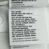 プラダ PRADA トライアングルロゴ 半袖クロップドシャツ P419G ホワイト コットン レディース 半袖シャツ