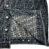 フェンディ FENDI FF総柄デニムジャケット FW0428 ネイビー デニム メンズ デニムジャケット