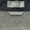 クリスチャン・ディオール Christian Dior Christian DiorXSACAI デニムブルゾン 213D487AY507 インディゴ コットン メンズ ブルゾン