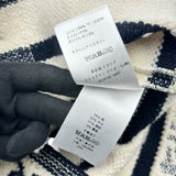 クリスチャン・ディオール Christian Dior ショートスリープジャケット 314V13AM726 クリーム コットン レディース ノーカラージャケット