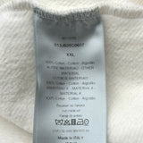 クリスチャン・ディオール Christian Dior オブリーク総柄テリーコットンスウェットパーカー 013J605C0607 ホワイト コットン メンズ パーカー