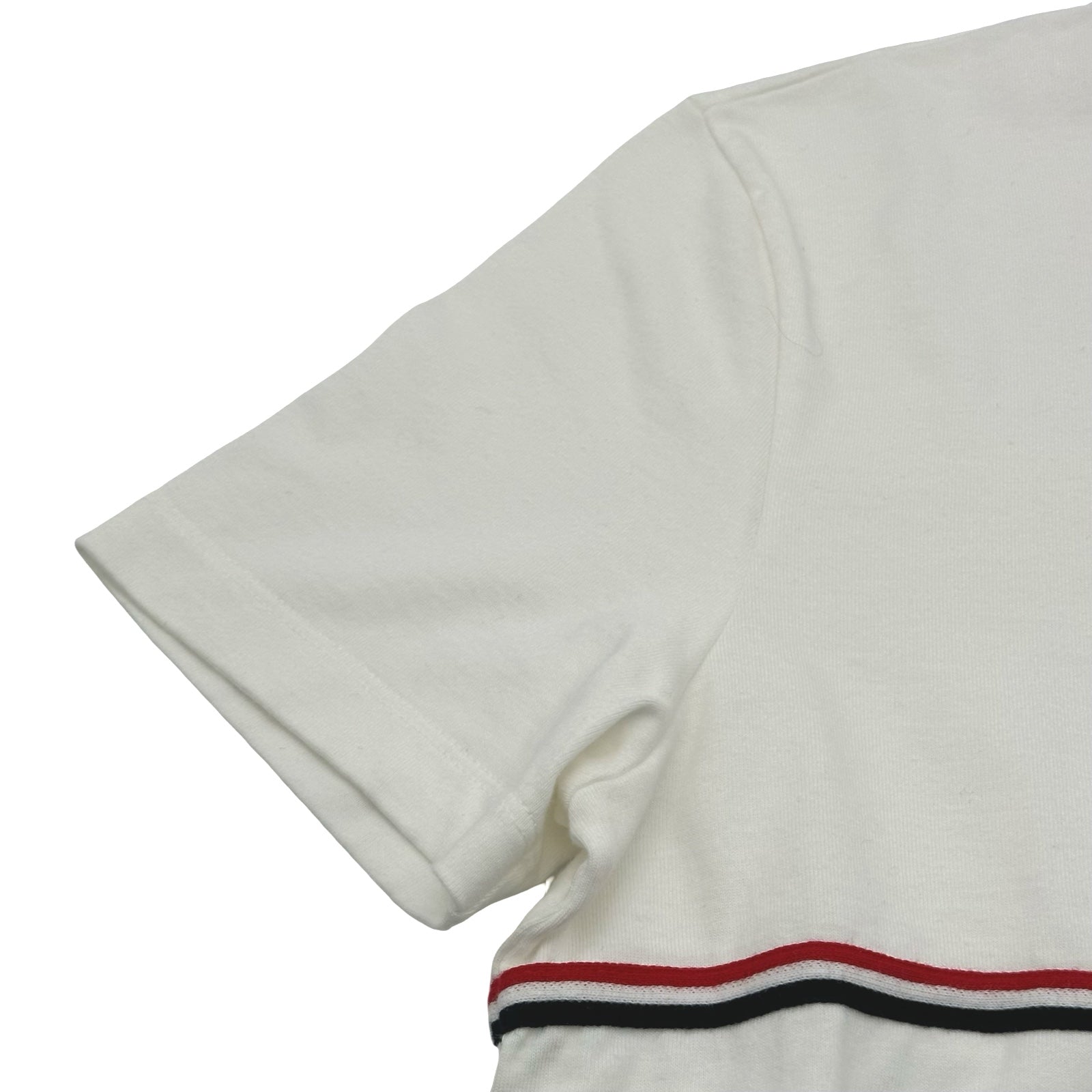 トムブラウン THOM BROWNE トリコロールTシャツ MJS221A-J0058-100