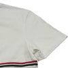 トムブラウン THOM BROWNE トリコロールTシャツ MJS221A-J0058-100 ホワイト コットン レディース 半袖Ｔシャツ