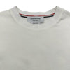 トムブラウン THOM BROWNE トリコロールTシャツ MJS221A-J0058-100 ホワイト コットン レディース 半袖Ｔシャツ