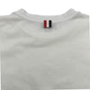 トムブラウン THOM BROWNE トリコロールTシャツ MJS221A-J0058-100 ホワイト コットン レディース 半袖Ｔシャツ
