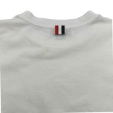 トムブラウン THOM BROWNE トリコロールTシャツ MJS221A-J0058-100 ホワイト コットン レディース 半袖Ｔシャツ