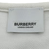 バーバリー BURBERRY TBロゴ刺繍ポロシャツ 8014005 ホワイト コットン メンズ ポロシャツ