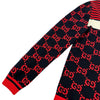 グッチ GUCCI GG総柄ニットセーター 496458 ブラック コットン メンズ セーター