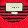 グッチ GUCCI GG総柄ニットセーター 496458 ブラック コットン メンズ セーター