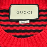 グッチ GUCCI GG総柄ニットセーター 496458 ブラック コットン メンズ セーター