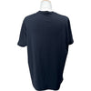 ジバンシィ GIVENCHY ロゴ刺繍Tシャツ BM70YD3002 ブラック コットン メンズ 半袖Ｔシャツ