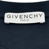 ジバンシィ GIVENCHY ロゴ刺繍Tシャツ BM70YD3002 ブラック コットン メンズ 半袖Ｔシャツ