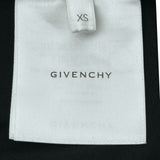 ジバンシィ GIVENCHY ロゴ刺繍Tシャツ BM70YD3002 ブラック コットン メンズ 半袖Ｔシャツ
