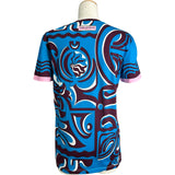 エミリオ・プッチ EMILIO PUCCI プリントTシャツ 0EJP45 ピンク コットン レディース 半袖Ｔシャツ