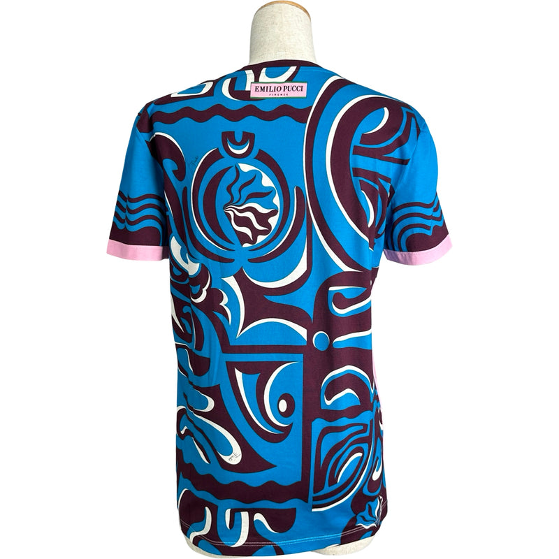 エミリオ・プッチ EMILIO PUCCI プリントTシャツ 0EJP45 ピンク