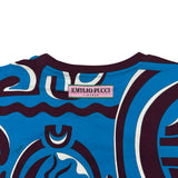 エミリオ・プッチ EMILIO PUCCI プリントTシャツ 0EJP45 ピンク コットン レディース 半袖Ｔシャツ