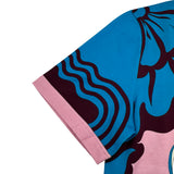 エミリオ・プッチ EMILIO PUCCI プリントTシャツ 0EJP45 ピンク コットン レディース 半袖Ｔシャツ