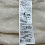バレンシアガ BALENCIAGA ロゴ総柄ボウタイブラウス 675504 アイボリー シルク レディース ブラウス