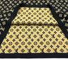 ルイ・ヴィトン LOUIS VUITTON モノグラム総柄ニットセーター FOKL01 ブラック シルク レディース ニット