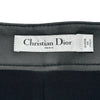 クリスチャン・ディオール Christian Dior CDバックルレザースコート 045P45AL015 ブラック レザー レディース その他ボトムス