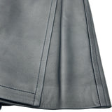クリスチャン・ディオール Christian Dior CDバックルレザースコート 045P45AL015 ブラック レザー レディース その他ボトムス