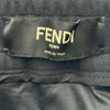 フェンディ FENDI FFライントラップパンツ FB0482 ブラック コットン メンズ パンツ