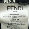 フェンディ FENDI FFライントラップパンツ FB0482 ブラック コットン メンズ パンツ