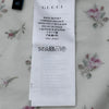 グッチ GUCCI フローラル総柄ボウタイワンピース 482714 アイボリー コットン レディース ワンピース