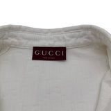グッチ GUCCI GG総柄エンボスデニムワンピース 788736 ホワイト コットン レディース ワンピース