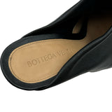 ボッテガ・ヴェネタ BOTTEGA VENETA ザボルド ヒールサンダル ブラック レザー レディース サンダル